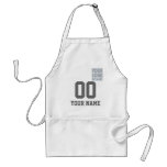 Personalized Sport Team Jersey Apron