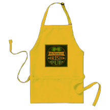 Personalized St. Patrick's Day Irish Pub Apron