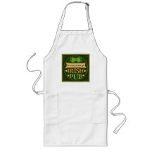 Personalized St. Patrick's Day Irish Pub Apron