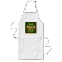 Personalized St. Patrick's Day Irish Pub Apron