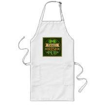Personalized St. Patrick's Day Irish Pub Apron