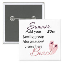 Personalized Summer Gifts Button
