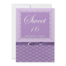 Personalized Sweet 16 Party Invitation