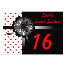Personalized Sweet Sixteen Invitartion-Customize Personalized Invites