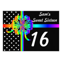 Personalized Sweet Sixteen Invitartion-Customize Invitations
