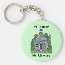 Personalized Teacher Key Chain