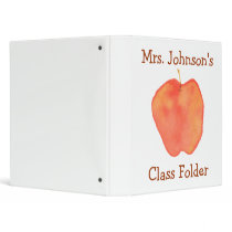 Personalized Teaching Folder binders