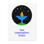 Personalized UU Chalice Postcards