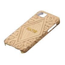 Personalized Vanilla Cream Sandwich Cookie iPhone 5 Covers