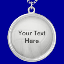 Personalized Volleyball Necklace necklaces