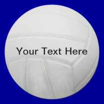 Personalized Volleyball Stickers stickers