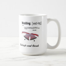 Personalized Wedding Definition Mug