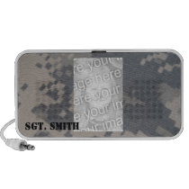 Personalized with Photo ACU Camoflauge Notebook Speaker