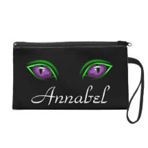 Personilized Cat's Eyes Bagettes Bag Wristlets