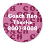 Personlized Coach's Gift - Magnet