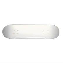 Personnalisable blanc skateboards personnalisables