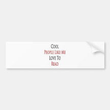 Personnes fraîches comme moi amour à lire adhésif pour voiture