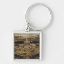 Perspective view of the Chateau Key Chains