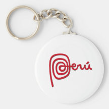 Peru Brand / Marca Peru Keychain