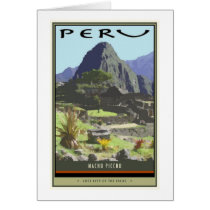Peru Greeting Cards