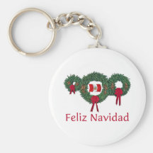 Peru Christmas 2 Keychains