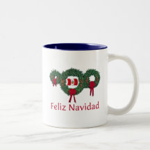 Peru Christmas 2 Mugs