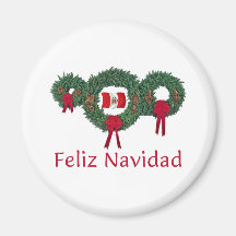 Peru Christmas 2 Refrigerator Magnet