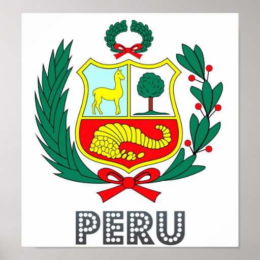 Peru Coat of Arms Zazzle
