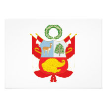 Perú - Coat of Arms Invite
