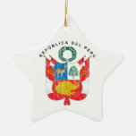 Peru Coat Of Arms Ornaments