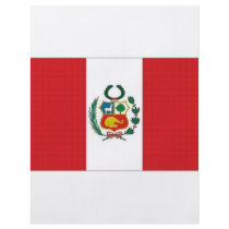 Peru National Flag Flyer Design