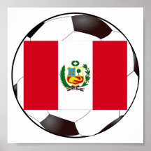 Peru National Flag Print