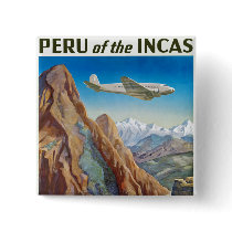 Peru of The Incas Button
