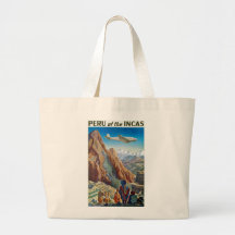 Peru of The Incas Tote Bags