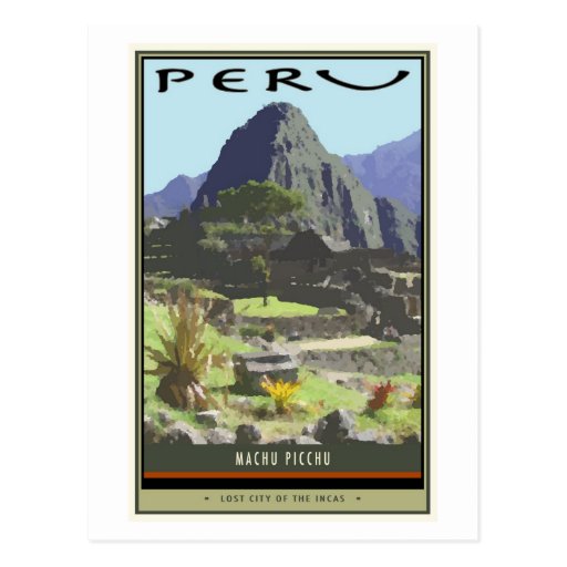 Peru Post Card