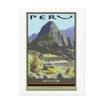 Peru Post Card
