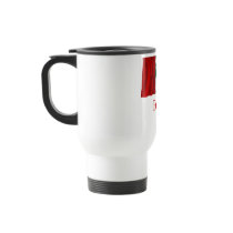 Peru Waving Flag with Name in Spanish Mugs