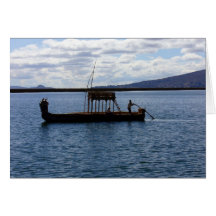 peruvian boat card