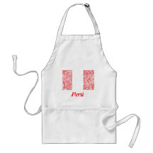 Peruvian Flag Articles Aprons