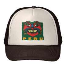 PERUVIAN  MASK HAT