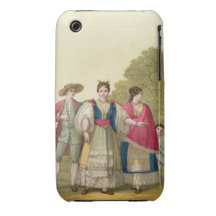Peruvian Men and Women in Traditional Costume (col iPhone 3 Cases