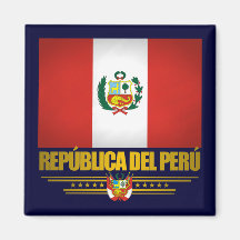 "Peruvian Pride" Refrigerator Magnet