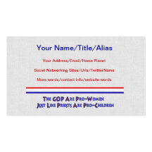 PERVERT CLUB BUSINESS CARD