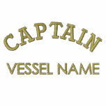 Pesonalised Boat Name Captain Hoodie