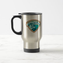 Pest Control Exterminator Worker Shield Coffee Mugs