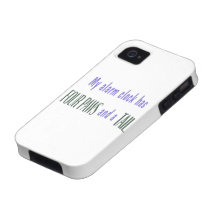 Pet Alarm Clock iPhone 4 Cases