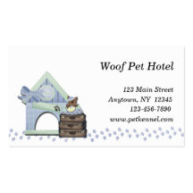 Pet Boarding Business Card