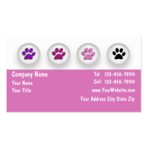 Pet Business Cards