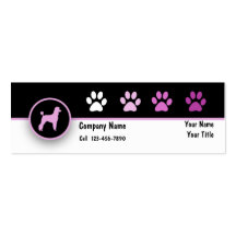 Pet Business Mini Business Cards