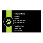 Pet Care Business Cards